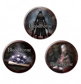 【限定販売】「Bloodborne ブラッドボーン」缶バッジ　全3種