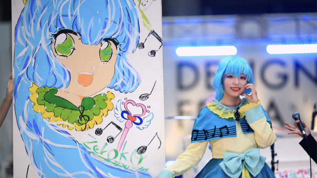 もかろんピアノ with kawaii street piano
