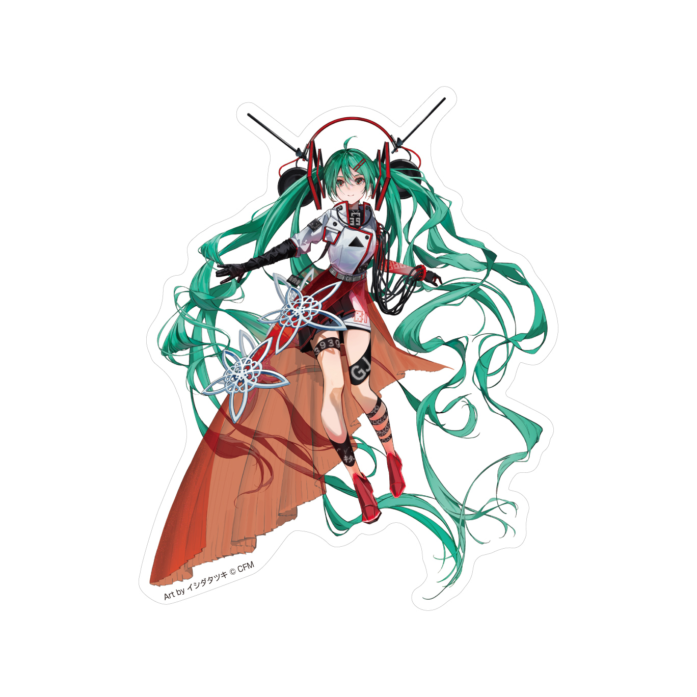 ニコニコ超会議2026 × 初音ミク　ステッカー