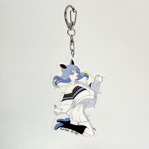 「あなたしか見えないの」Ⅳ番線ちゃんアクリルキーホルダー