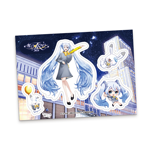 雪ミク in ＪＲタワー 2026 ステッカー
