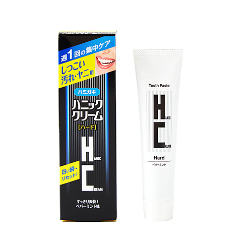 しつこい汚れ専用ハミガキ　ハニッククリームハード