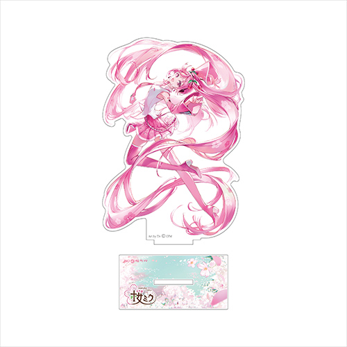 桜ミクアクリルスタンド　Tiv