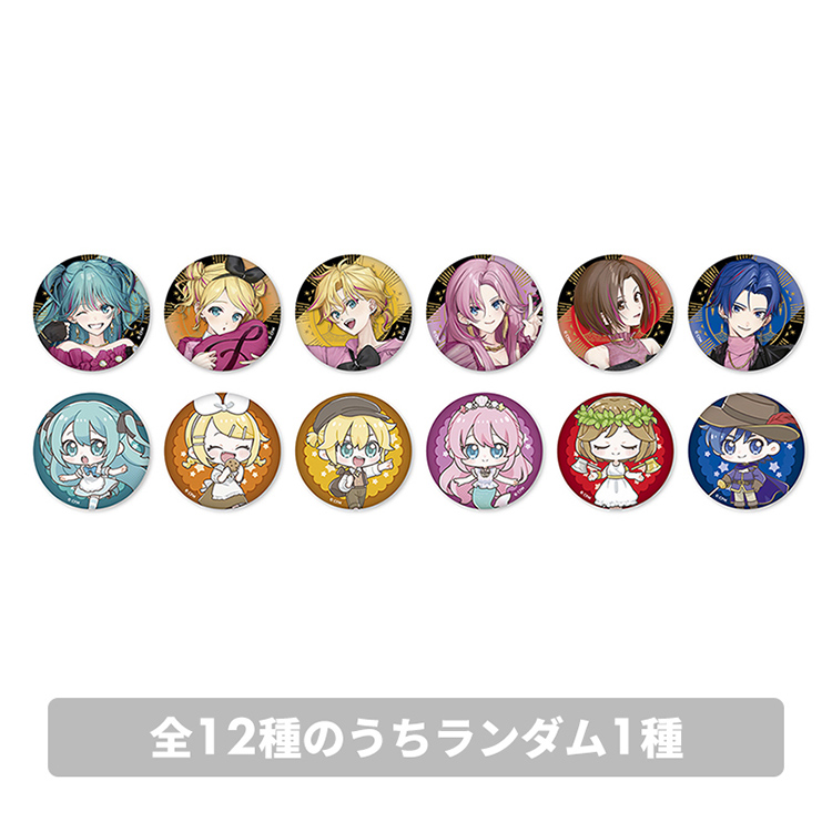 初音ミク×HMV35th / 缶バッジ（全12種のうちランダム1種）