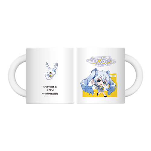 雪ミク in ＪＲタワー 2026 マグカップ