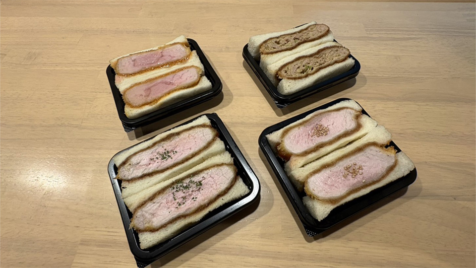 とんかつ四十三番【三重のブランド豚 一志SPポークのカツサンド】