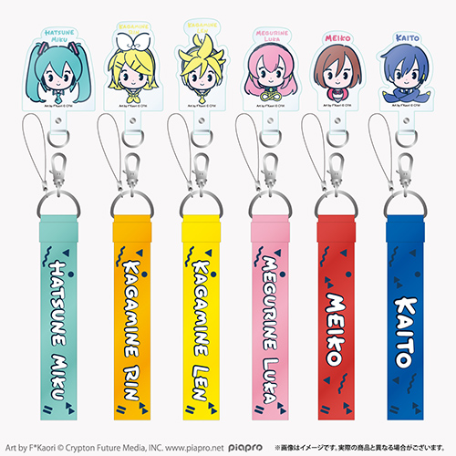 エナメルスマホストラップ（全6種）