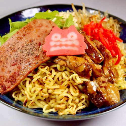 龍球スペシャル塩焼きそば 