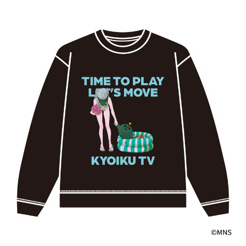 教育番組 TAMA Devolution Sweat illustrated by tamimoon　M／Lサイズ