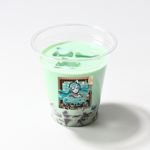 Chocoanimal Miku Wagon 初音ミクのチョコミントプリンドリンク