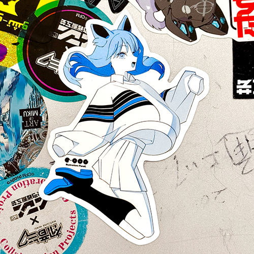 「あなたしか見えないの」Ⅳ番線ステッカー