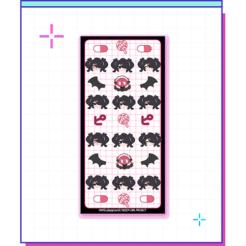 ニディガ ぷっくりシール あめちゃん