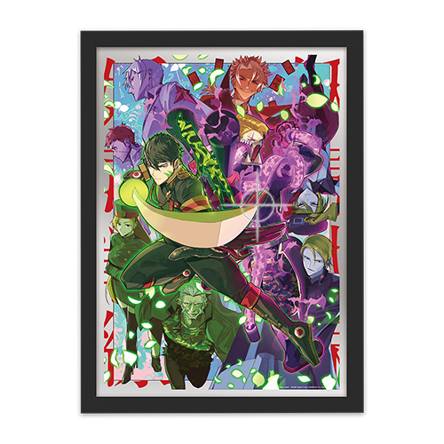 ミラーコートアクリル額装アート ver.妖毒戦線