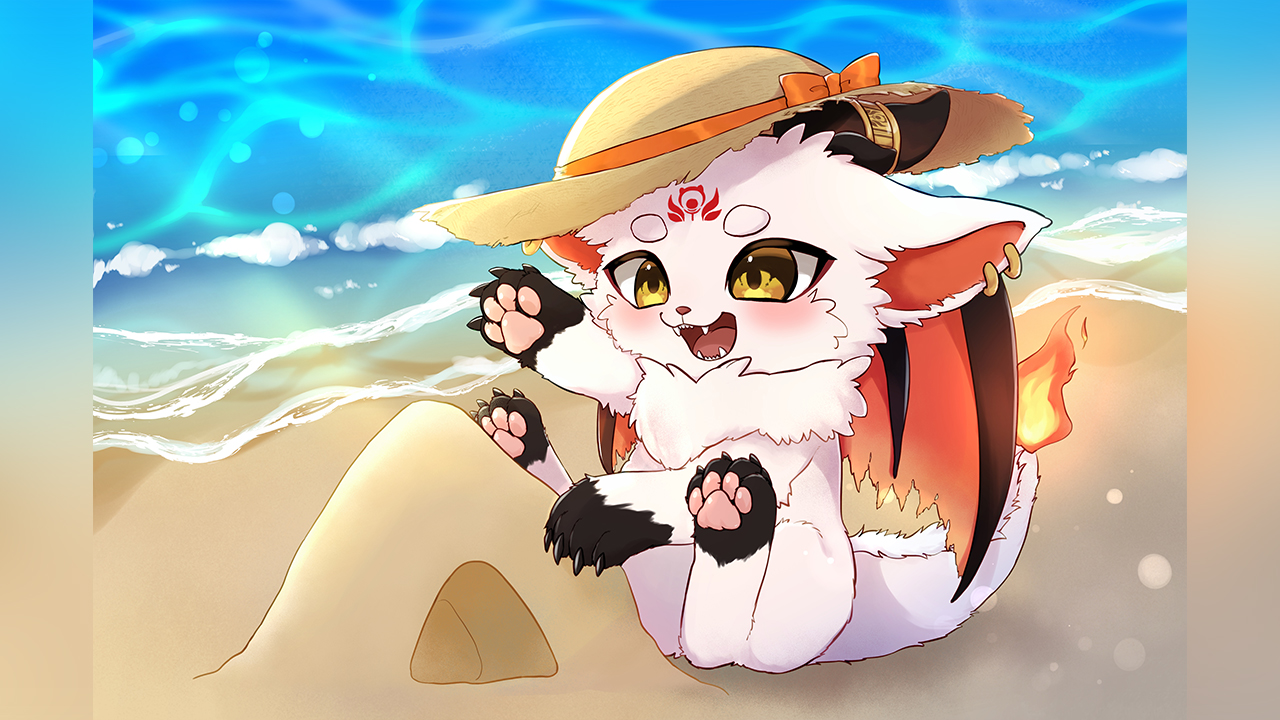 らびる。