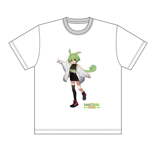 ずんずん放送局Tシャツ ずんだもん