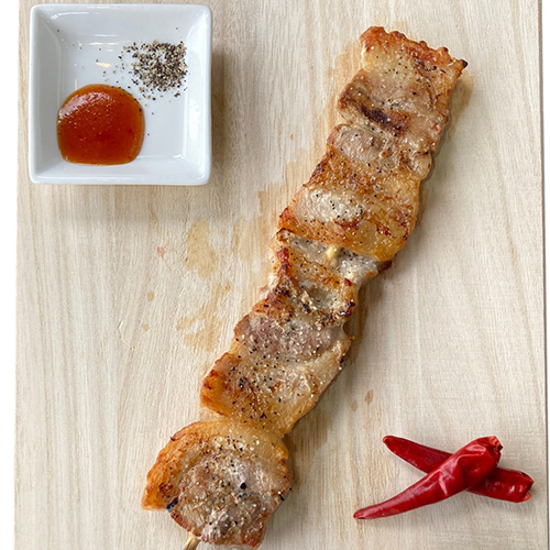 サムギョプサル串焼き