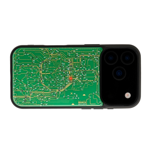 【PCB ART moeco】FLASH 東京回路線図 iPhone17Proケース