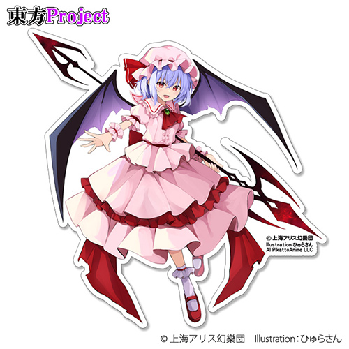 「レミリア・スカーレット」大判ダイカットステッカー