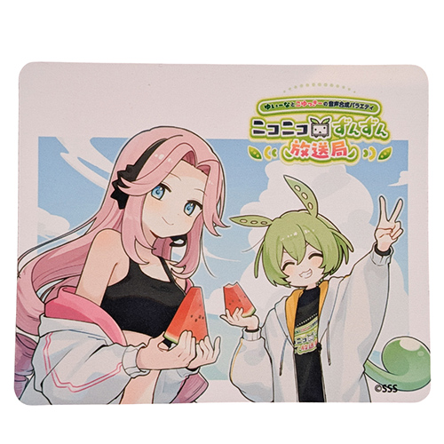 ずんずん放送局　スクエアマウスパッド（暑中見舞い）