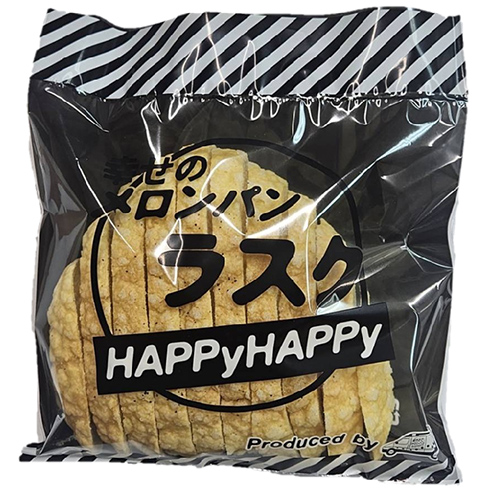 まるごとメロンパンラスク　黒胡椒ガーリック