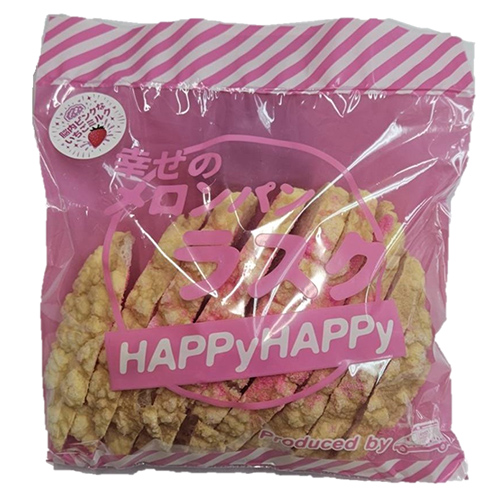 まるごとメロンパンラスク　脳内ピンクないちごミルク