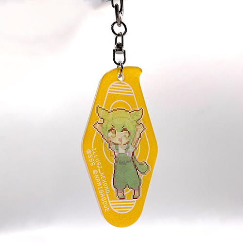 ずんだダンシング アニメーションキーホルダー