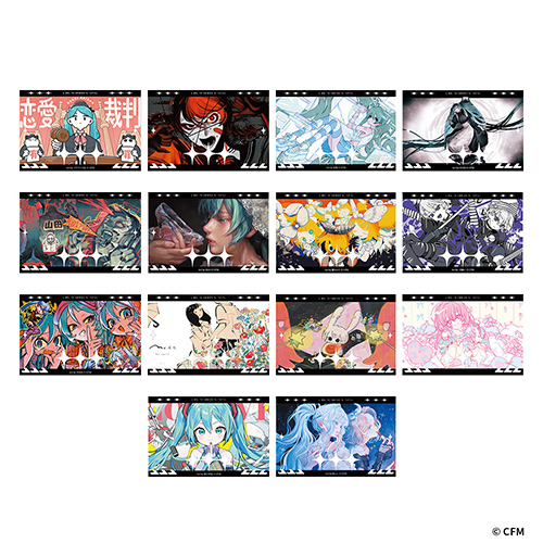 超絵師展 ランダムステッカー 全14種