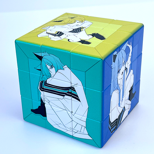 「あなたしか見えないの」キューブブロック